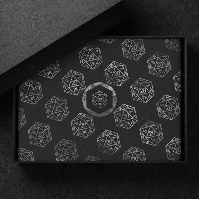 Papel De Seda RPG Dice | Player de função Tabletop da Escola Ant (Criador carregado)