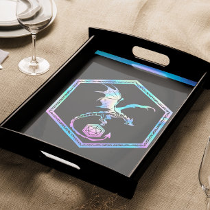 Papel De Seda RPG Dragão   Holo Fantasia Dado de Jogo de Tabulei