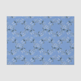 Papel De Seda Rua Azul