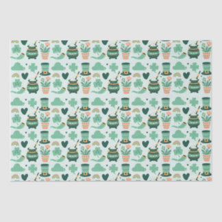 Papel De Seda Rua. Dia de Patrick