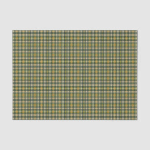 Papel De Seda Rua verde de laranja Vintage Padrão de xadrez Patr