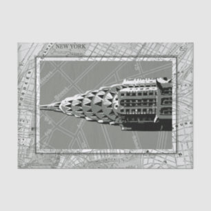 Papel De Seda Ruas de New York com Empire State Building