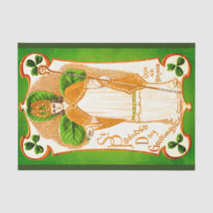 PAPEL DE SEDA RUAS. O DIA DE PATRICK, OS TUBARÕES VERDE E A TRIN