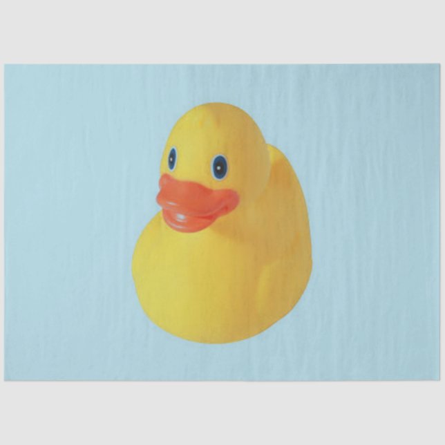 Papel De Seda Rubber Ducky (Frente )