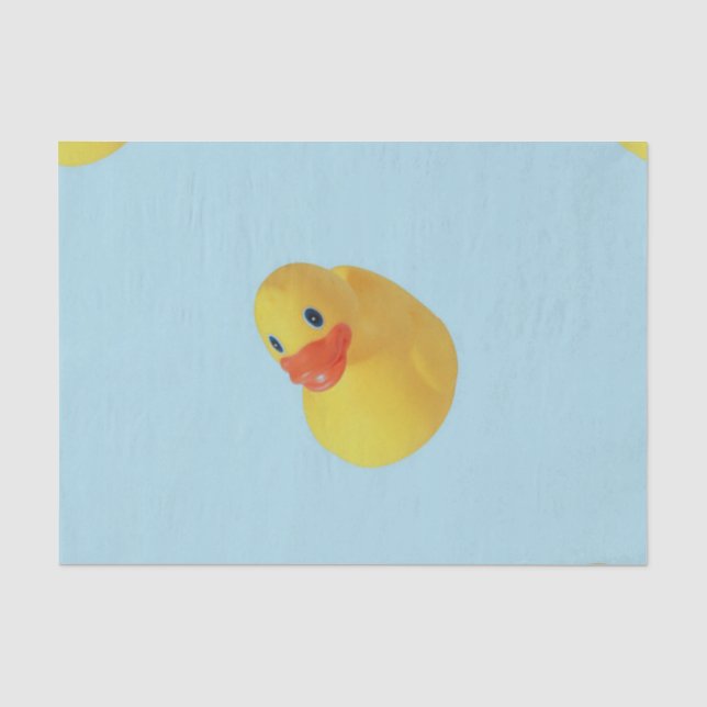 Papel De Seda Rubber Ducky (Frente )