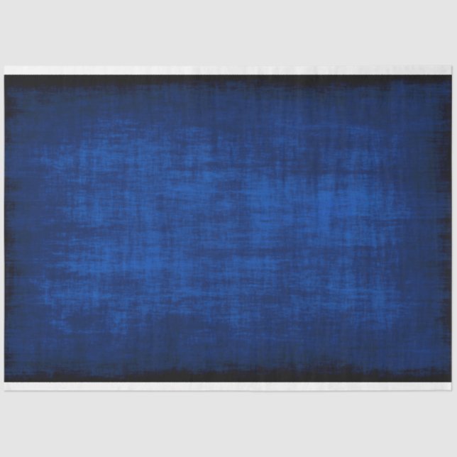 Papel De Seda Ruim Real da Textura Azul Rastreada (Frente )