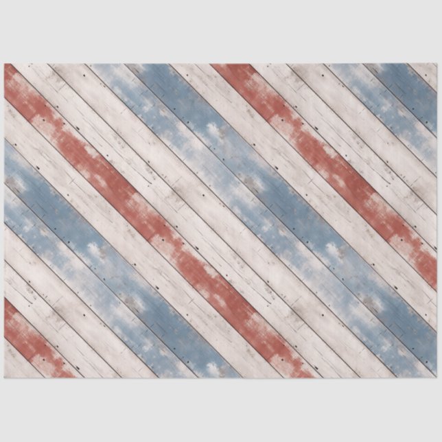 Papel De Seda Rustic Americana Wood Plank  (Frente )