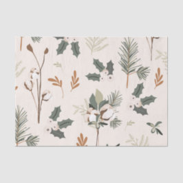 Papel De Seda Rustic Beige Holiday
