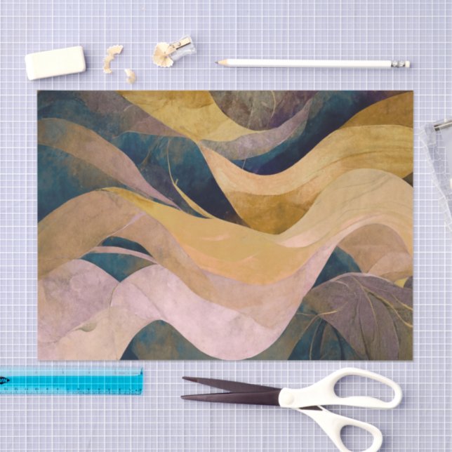 Papel De Seda Rustic Country Brown Wood Designer Decoupage Paper (Arte )