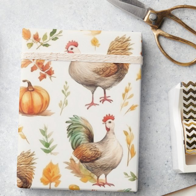 Papel De Seda Rustic Thankanding Pumpkins Decoupage Watercolor (Criador carregado)