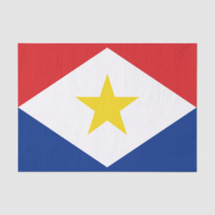 Papel De Seda Saba Flag