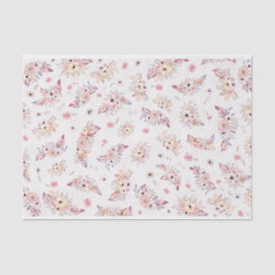 Papel De Seda Saco de Tote de Buquês de Flor Boêmian Pastel