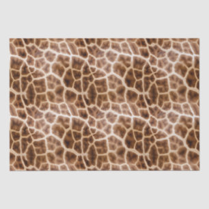 Papel De Seda Safari Giraffe Impressão