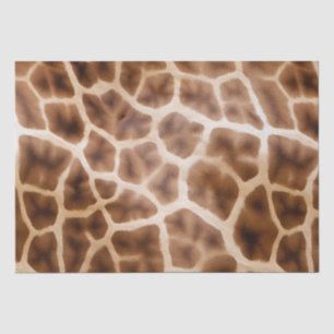 Papel De Seda Safari Giraffe Large Impressão