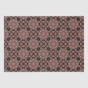 Papel De Seda Safari Sunset Bohemian Fall Mandala