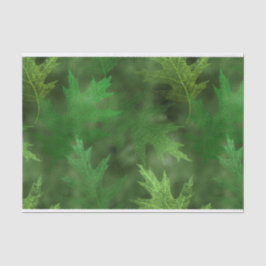 PAPEL DE SEDA SAÍDAS VERDES DO OUTONO