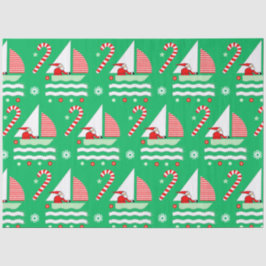 Papel De Seda Sailing Nautical Christmas Holiday Gift