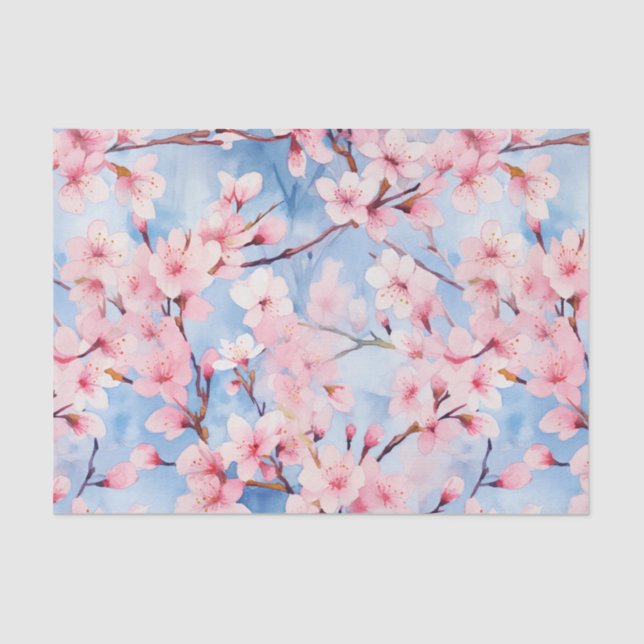 Papel De Seda Sakura Kirschblüten Seidenpapier (Frente )