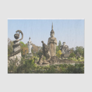 Papel De Seda Sala Keo Kou, Nong Khai, Tailândia