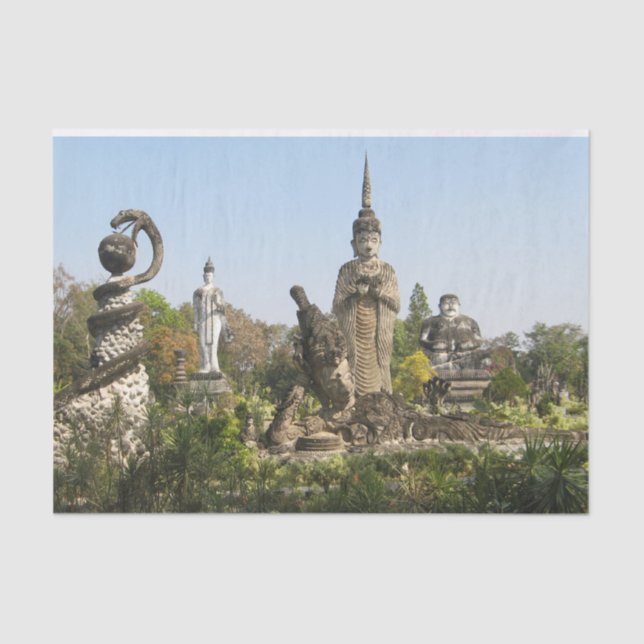 Papel De Seda Sala Keo Kou, Nong Khai, Tailândia (Frente )