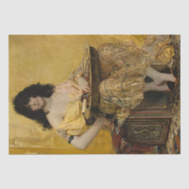 Papel De Seda Salomé (Retrato feminino) (por Henri Regnault)