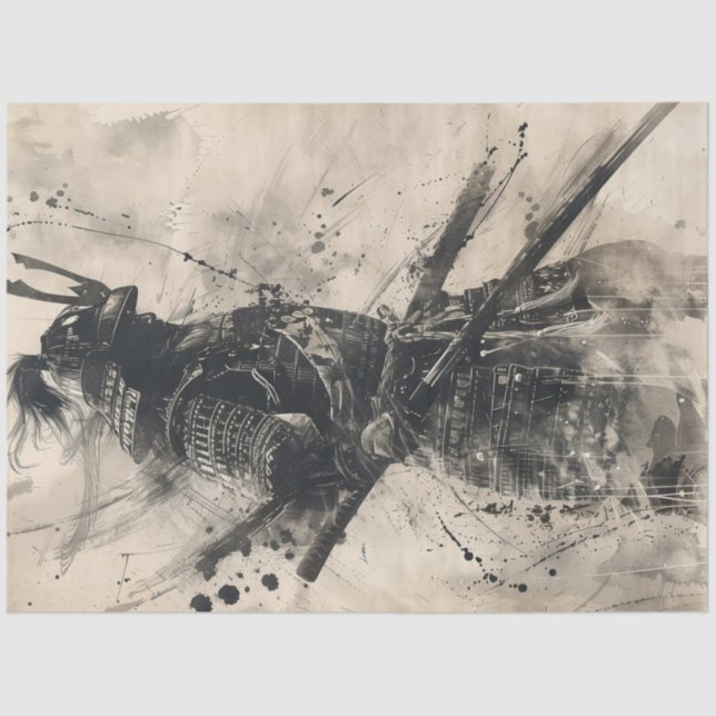 Papel De Seda Samurai Warrior (Frente )