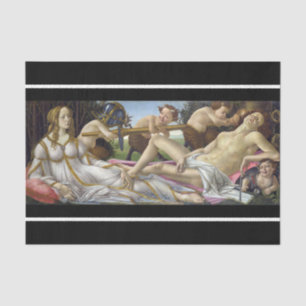 Papel De Seda Sandro Botticelli - Vênus e Marte