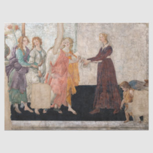 Papel De Seda Sandro Botticelli - Vênus e os Três Graus