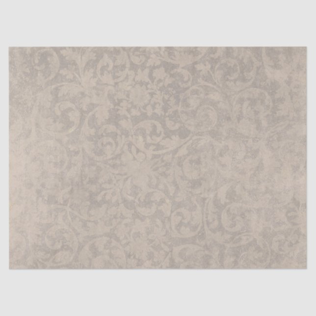 Papel De Seda Sandy Scroll - Descamação em Descamação (Frente )