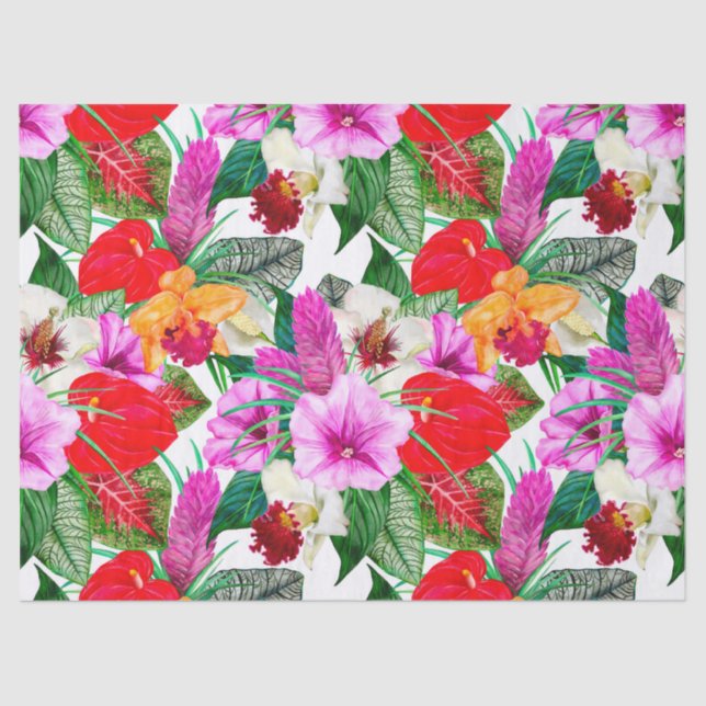 Papel De Seda Sangue de Paraíso Costeiro (Frente )