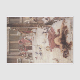 Papel De Seda Santo Eulalia, por John William Waterhouse - 1885