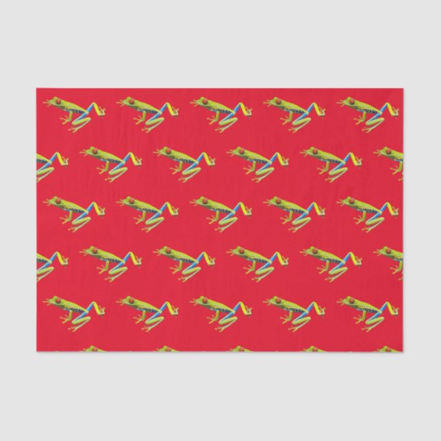 Papel De Seda Sapo de árvore (Frente )