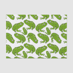 Papel De Seda Sapo Verde