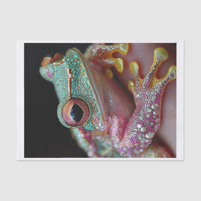 Papel De Seda Sapos e Ouros10 (Frente )