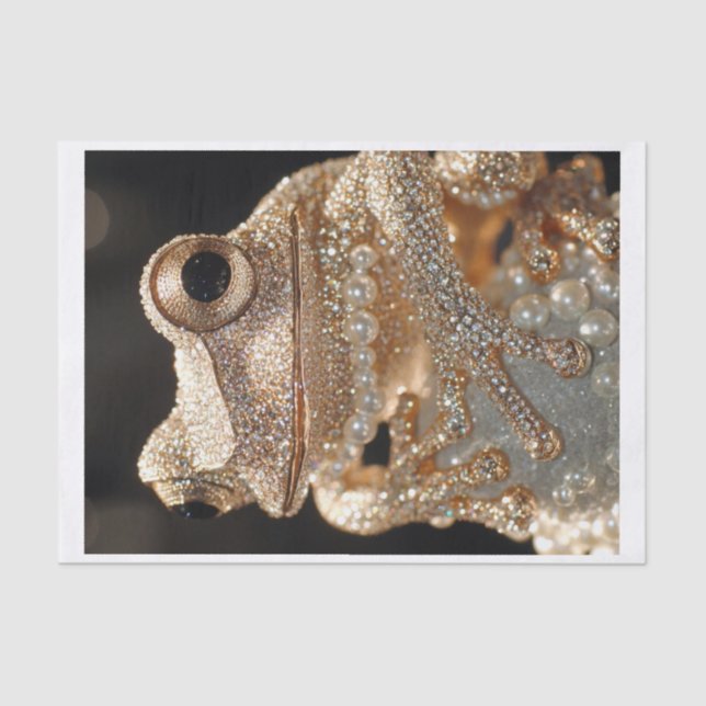 Papel De Seda Sapos e Ouros11 (Frente )