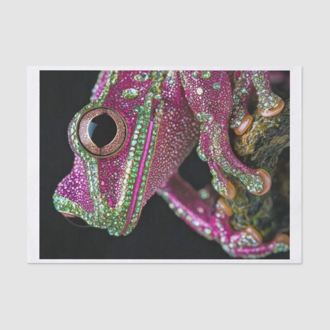 Papel De Seda Sapos e Ouros2 (Frente )