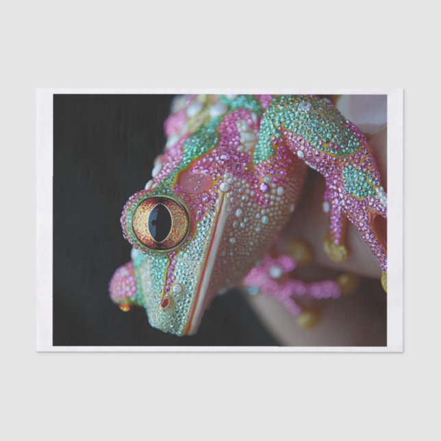 Papel De Seda Sapos e Ouros3 (Frente )