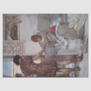 Papel De Seda Saudação Silenciosa (por Lawrence Alma-Tadema)