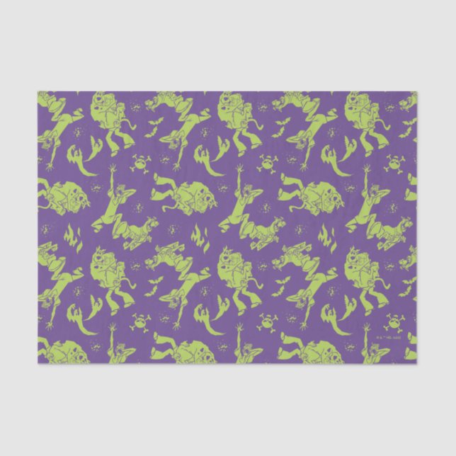 Papel De Seda Scooby-Doo | Assustador e Assustador (Frente )