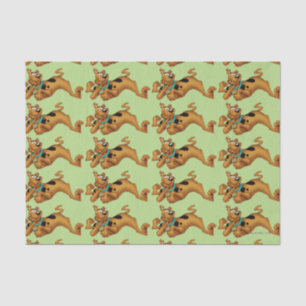 Papel De Seda Scooby-Doo que encontra-se para baixo