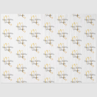 Papel De Seda Scorpio Birthday Wrap