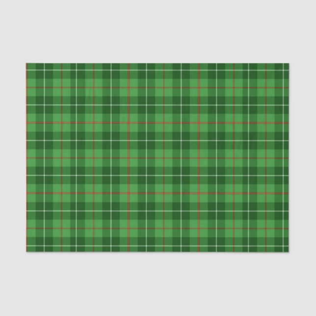 Papel De Seda Scotland Galloway District Tartan (Frente )