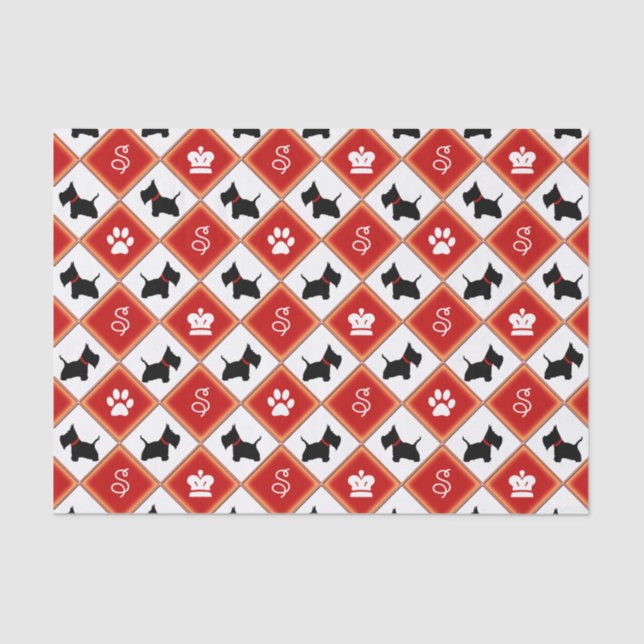 Papel De Seda Scottie nenhuns 8 (Frente )