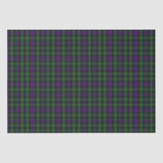Papel De Seda Scottish Clan Abercrombie Tartan (Frente )