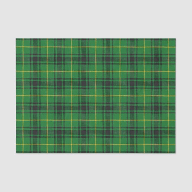 Papel De Seda Scottish Gifts Clan Arthur MacArthur Tartan (Frente )
