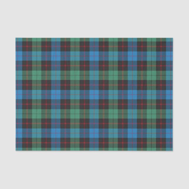 Papel De Seda Scottish Gifts Clan Guthrie Tartan (Frente )