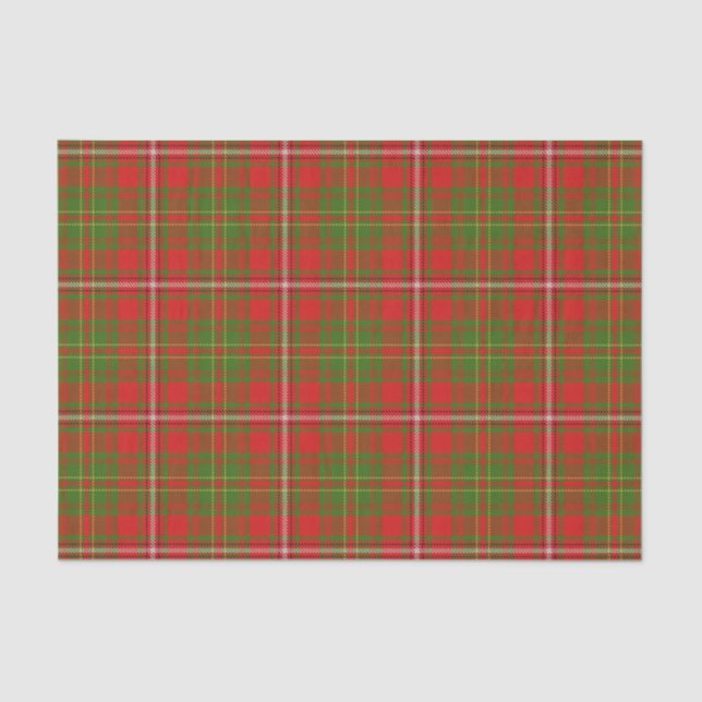 Papel De Seda Scottish Gifts Clan Hay Tartan (Frente )
