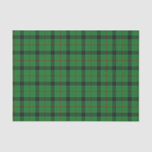 Papel De Seda Scottish Gifts Clan Kincaid Tartan (Frente )