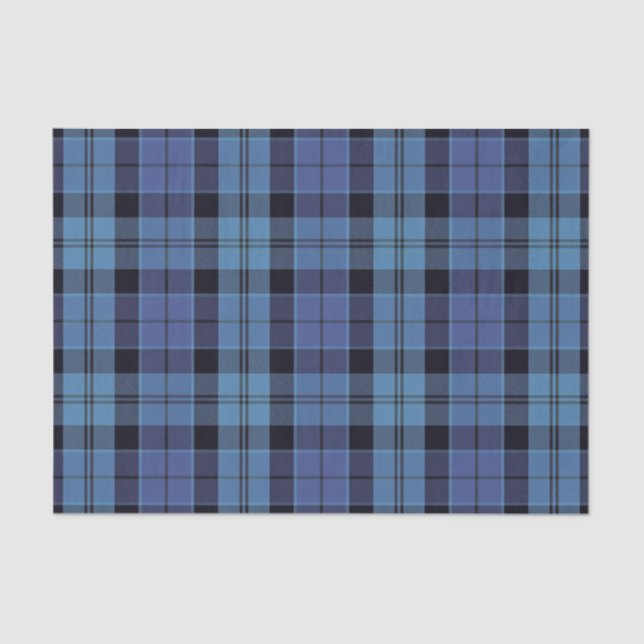 Papel De Seda Scottish Gifts Strathclyde District Tartan (Frente )