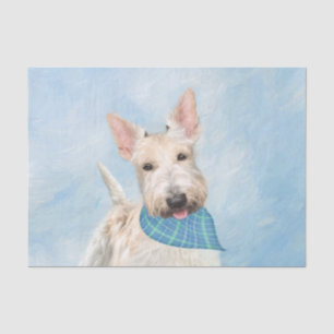 Papel De Seda Scottish Terrier Wheaten Dog Painting